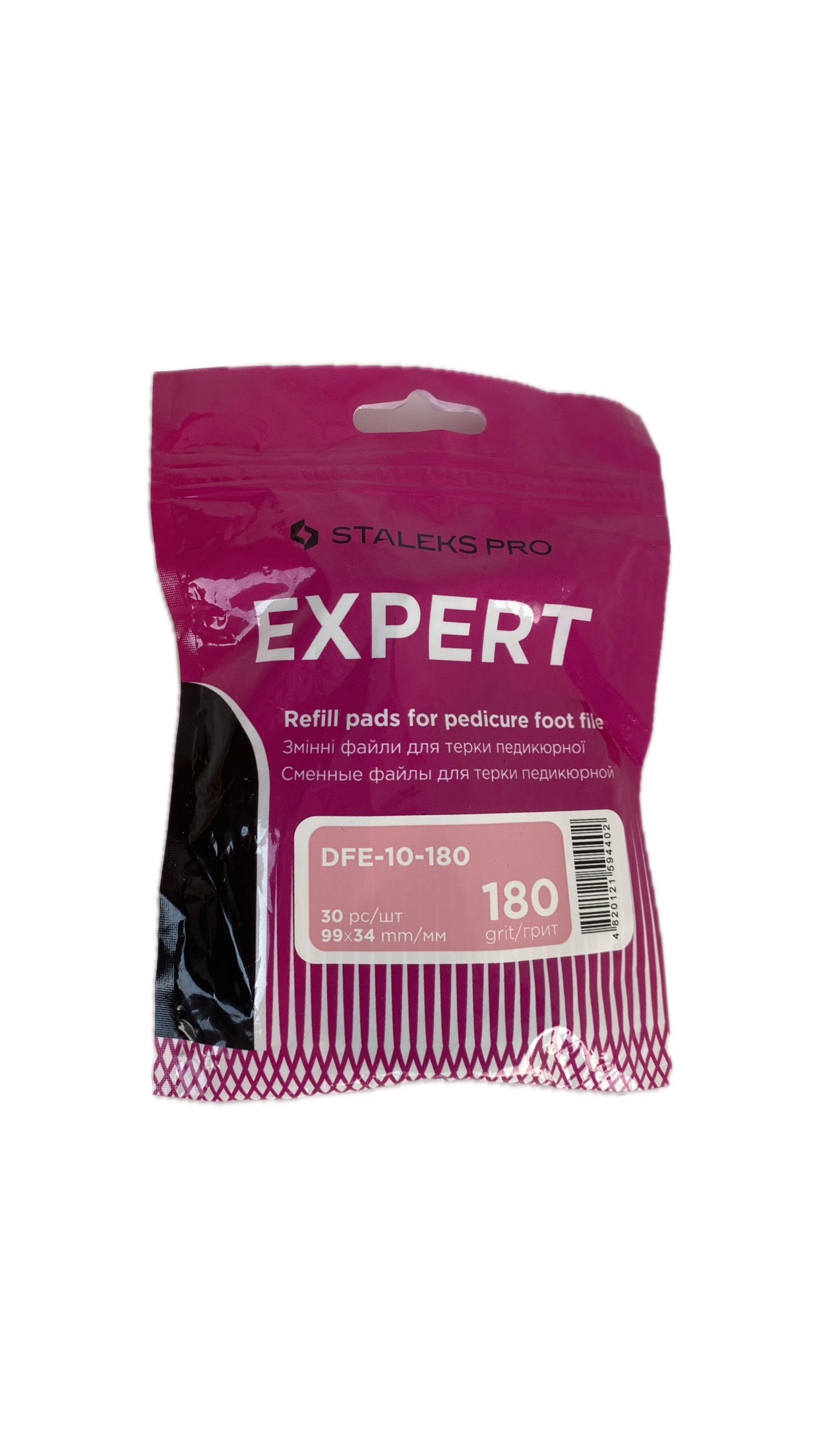 30 יחידות מדבקות עדינות לידית פדיקור סטאלקס 180 גריד