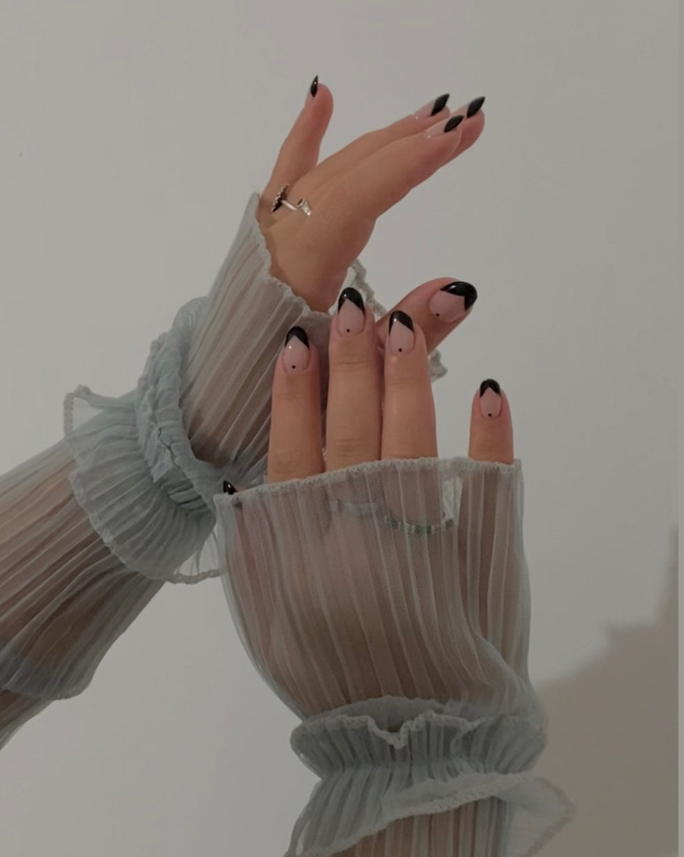 שרוולונים שחורים לצילום